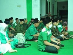 Puncak Peringatan Harlah, GP Ansor Pacet Sosialisasikan Turnamen Futsal Antar Ranting