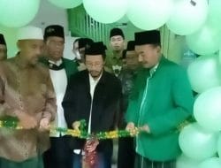 Jelang Lebaran, MWC NU Dawarblandong Resmikan BMT Nusantara Mojopahit