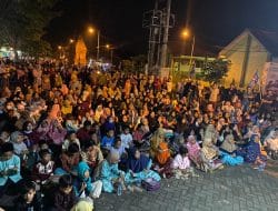 Pawai Takbir Keliling Kolaborasi Nahdlatul Ulama dan Desa Bendunganjati