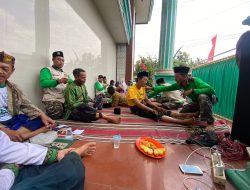 Banser Husada Ramaikan Acara Jihad PC LDNU Kabupaten Mojokerto
