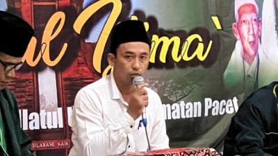 Lailatul Ijtima’, LDNU Pacet Jelaskan Tentang Moderasi Beragama di Kuripansari