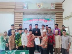 Realisasi Program PCNU, Pemerintah Desa Medali Lakukan Ikrar Wakaf Massal