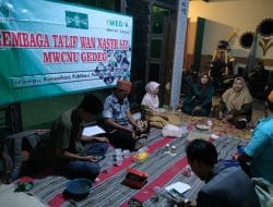 Konsolidasi Media NU, LTN NU Gedeg Gelar Liwetan Bersama