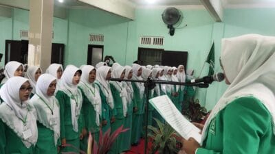 Fatayat NU Kecamatan Kemlagi Masa Khidmat 2020-2024 Resmi Dilantik