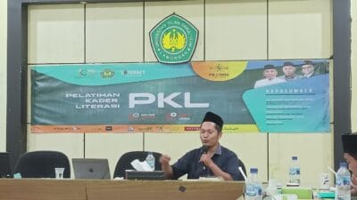 Ketua PC LTN Kab. Mojokerto Latih Kader Literacy Jawa Timur