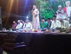 PC. LP. Maarif Sukses Gelar Sholawat di Halaman Wisma NU
