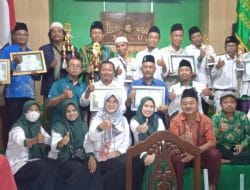 Lazisnu dan LP. Maarif NU Gedeg Raih Predikat I, Terbanyak Memperoleh Dana Infak dan Zakat