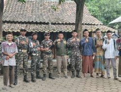 Pengabdian Banser Jaga Keamanan Ngaji Rutinan Jumat KH. Khusein Ilyas