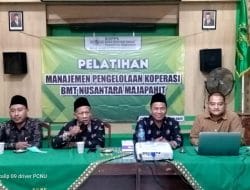 Tingkatkan Manajemen Koperasi, BMT Nusantara Mojopahit Gelar Pelatihan
