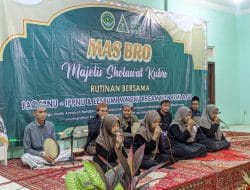 Sambut Pergantian Tahun, PAC IPNU IPPNU Kemlagi Gelar Majelis Shalawat Kubro