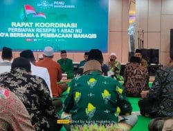 Sambut Resepsi 1 Abad NU, PCNU Kabupaten Mojokerto Gelar Rapat Koordinasi