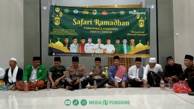 Safari Ramadhan Perdana, MWC NU Pungging Gandeng Forkompinca dan Ormas-ormas Islam
