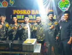 Mudik Lebaran, Ansor Bangsal Siapkan Posko Pengamanan di Ngrowo Selama 24 Jam