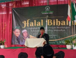Sesepuh PAC Pagar Nusa Gedeg: Halal Bihalal Merupakan Bentuk Upaya Pagar Nusa Dalam Menjaga Nilai-nilai Walisongo