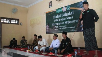 Peringati Hari Kemenangan, PAC Pagar Nusa Mojoanyar Gelar Halal Bihalal 