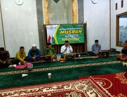 H. Afan Faizin M.Pd Pimpin Musyawarah Ranting Desa Mojorejo Hasilkan Pimpinan NU Incumbent