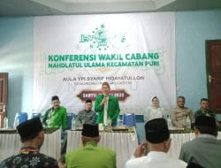 Ratusan Pengurus Anak Ranting Ikut PemilihanKonferensi MWCNU Puri