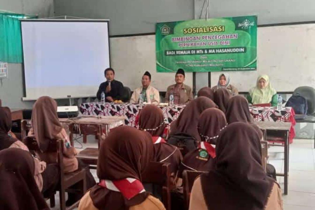 Cegah Nikah Dini Pc Lkknu Dan Pc Lp Maarif Gelar Sosialisasi Dan