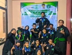 Pesilat Pagar Nusa Puri Borong 11 Medali di Kejurcab 3 Pagar Nusa Se-Kota Mojokerto 