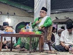 Gelar Lailatul Ijtima’, MWCNU Jetis Undang KH. Masrihan Asyari
