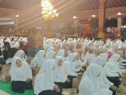 Gerakkan Syiar Dakwah, Kesra dan RMI NU Kabupaten Mojokerto Gelar Sholawatan dan Parade Nadzoman