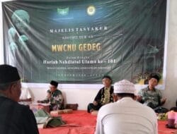Peringati Harlah NU ke 101, Begini Kegiatannya di MWCNU Gedeg