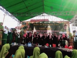 Hadiri Halal bihalal dan Tahlil Kubro PC Muslimat, Bu Nyai Aslikah Sampaikan Hal Ini
