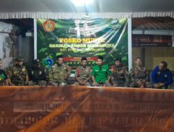 Satkorcab Banser kabupaten Mojokerto dirikan 16 pos mudik hari raya Idhul Fitri 2024