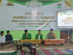 Gelar Musyawarah Kerja Perdana, Begini Harapan Ketua MWCNU Mojoanyar Yang Baru
