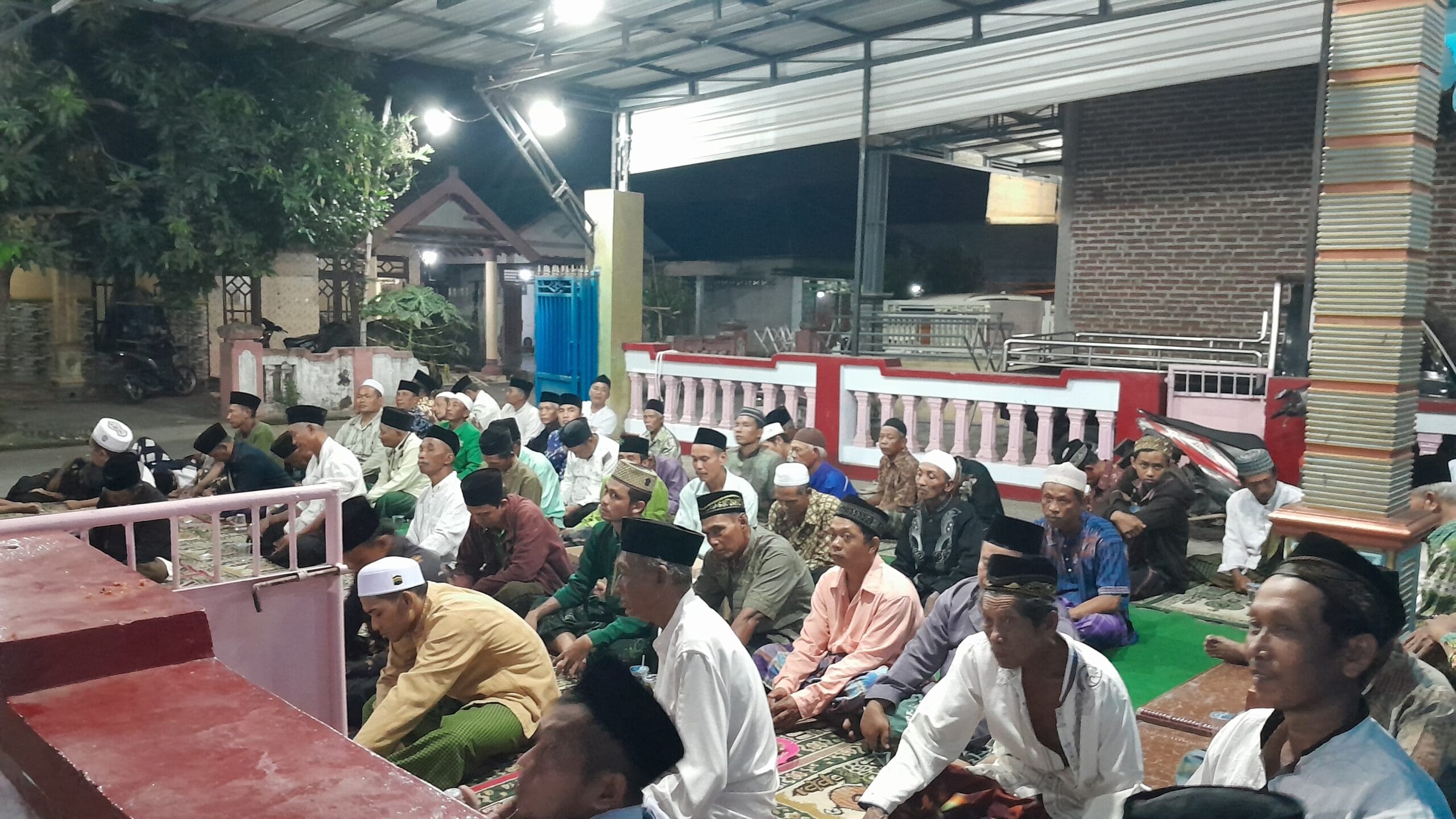 Foto Jamaah Pembukaan Lailatul Ijtima di Desa Jatipasar