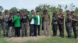 Diklatsar BANSER kecamatan Gedeg dilatih pelatih profesional satkorcab Mojokerto