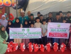 Pagar Nusa dan yayasan Kopi Gladak menyantuni yatim piatu
