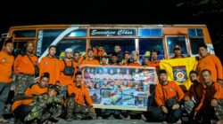 Tayo Otw ke barat oleh Banser Tanggap Bencana (BAGANA) kabupaten Mojokerto
