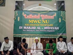 Lailatul Ijtima’ di Dusun Bancang, Trowulan: Perkuat Silaturahmi dan Kondusivitas Menuju Tahun Baru Penuh Kebaikan