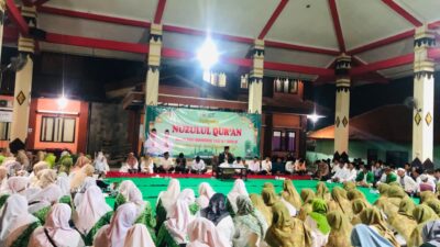 Kegiatan Nuzunul Qur'an di Kecamatan Gedeg