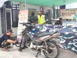 Bantu Pemudik, Banser Mojokerto Siagakan 11 Posko Mudik 24 Jam dengan Layanan Tambal Ban Gratis