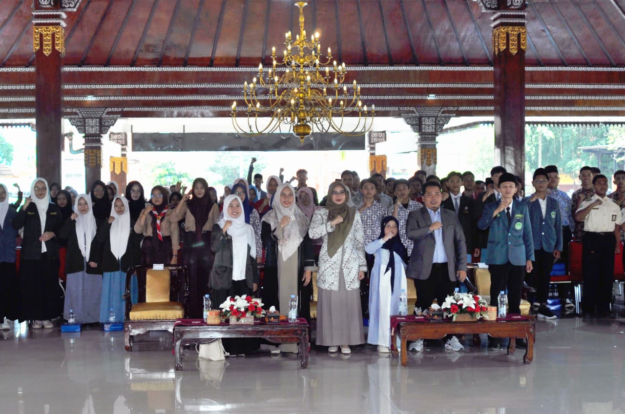 Dokumentasi kegiatan pelajar IPNU IPPNU angkat Bicara