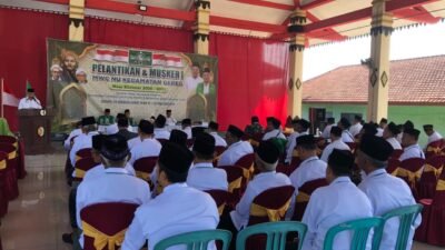 Pelantikan Pengurus MWCNU Kecamatan Gedeg Periode 2026-2031
