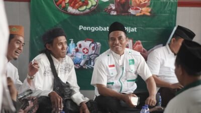 Wakil Ketua 1 DPRD Mojokerto Kunjungi Posko PCNU Kabupaten Mojokerto di Muktamar NU Ke-35