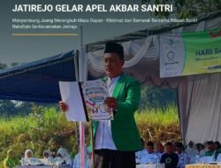 SEMARAK HARI SANTRI 2026: MWCNU JATIREJO GELAR APEL AKBAR SANTRI